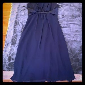 Navy Alfred Angelo Bridesmaids Dress